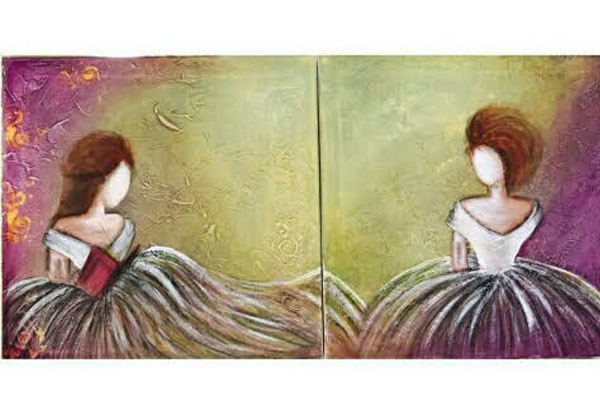 الفنانة التشكيلية آمنة الغدير