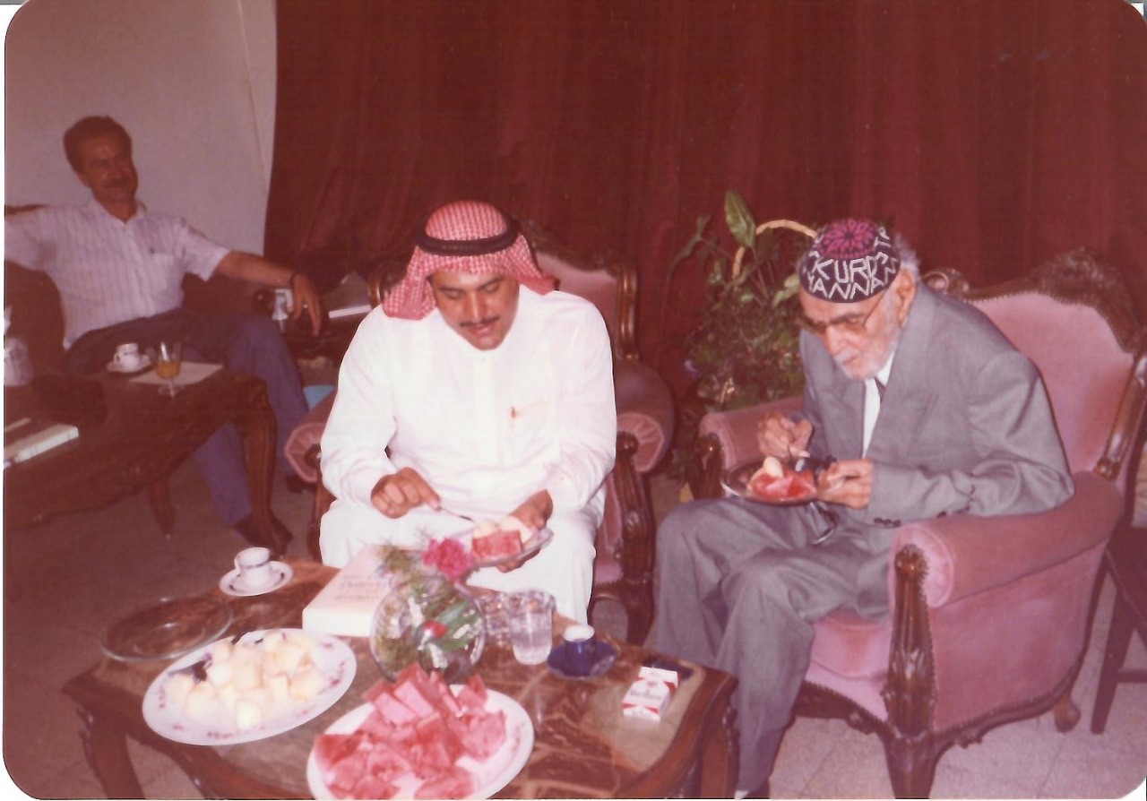 محمد رضا نصر الله مع الجواهري